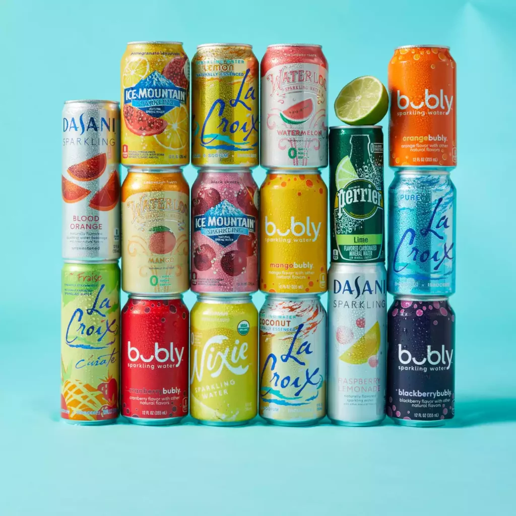 does flavored sparkling water break a fast