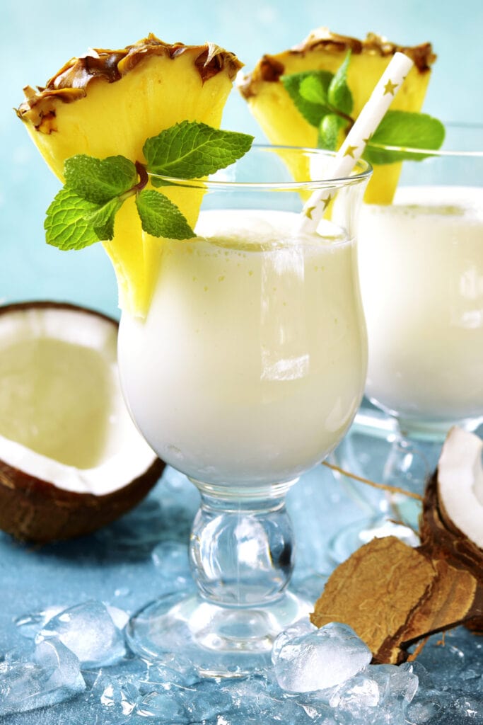 coconut water cocktail