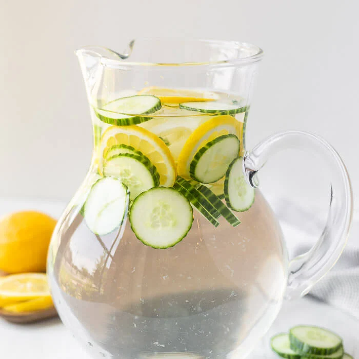 cucumber lime water