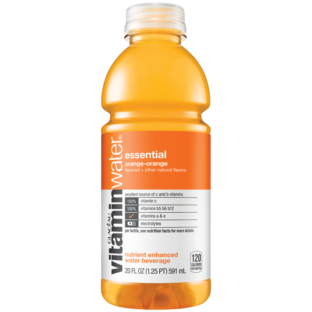 orange vitamin water
