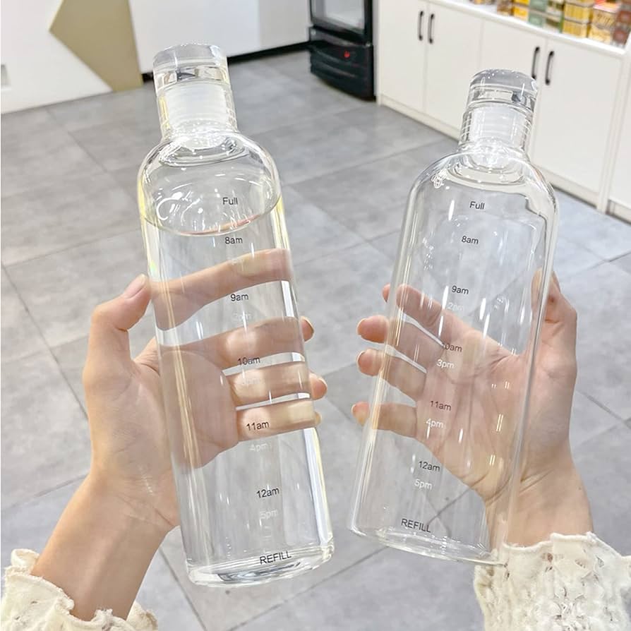 water bottle glass